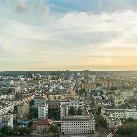 Appartamento Sea Towers Panoramic Penthouse Gdynia Esterno foto
